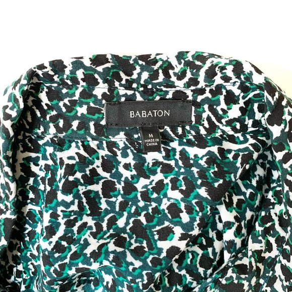 Aritzia | Babaton Pattern Button Up Blouse - Picture 9 of 10